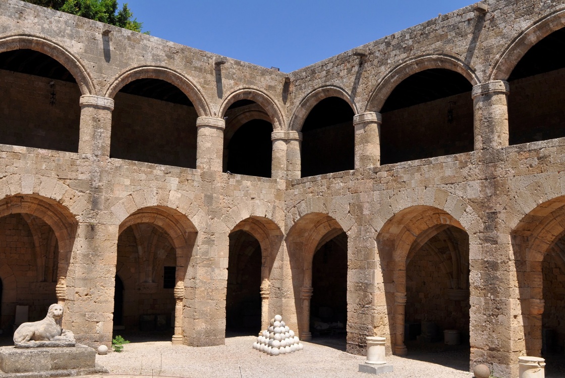 'Archaelogical museum,old town Rhodes, Greece' - Rhodes